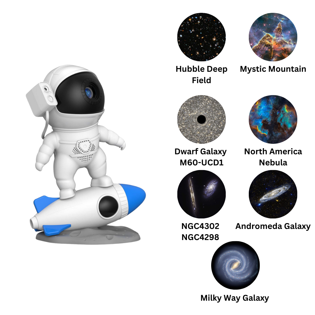 Doplňující sada kazet pro projektor galaxie ve stylu kosmonauta  (4. generace) | 7 kazet se snímky v HD kvalitě