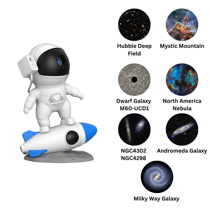 Doplňující sada kazet pro projektor galaxie ve stylu kosmonauta  (4. generace) | 7 kazet se snímky v HD kvalitě