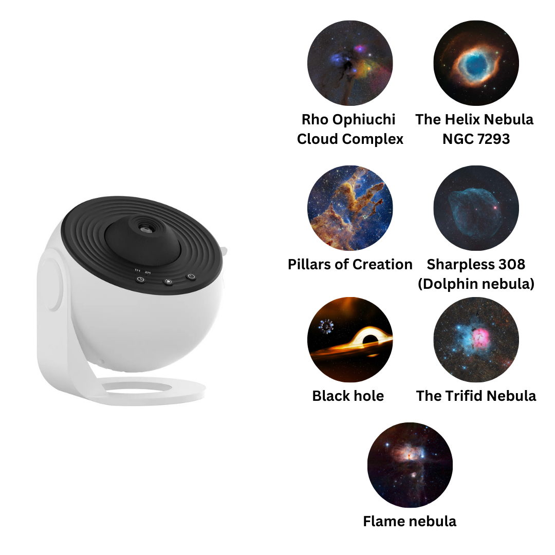 Doplňující sada kazet pro projektor galaxie (1. generace) | 7 kazet se snímky v HD kvalitě