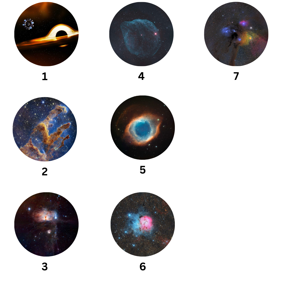 Galaxy Projector (1st Generation) Refill Cartridge Set | 7 Cartridges with HD Quality Images