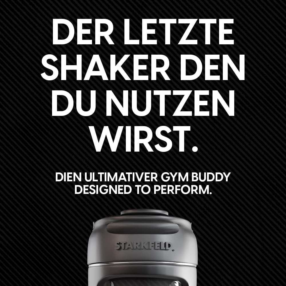 STARKFELD® Hordozható elektromos fehérjás shaker 650 ml | Protein shaker