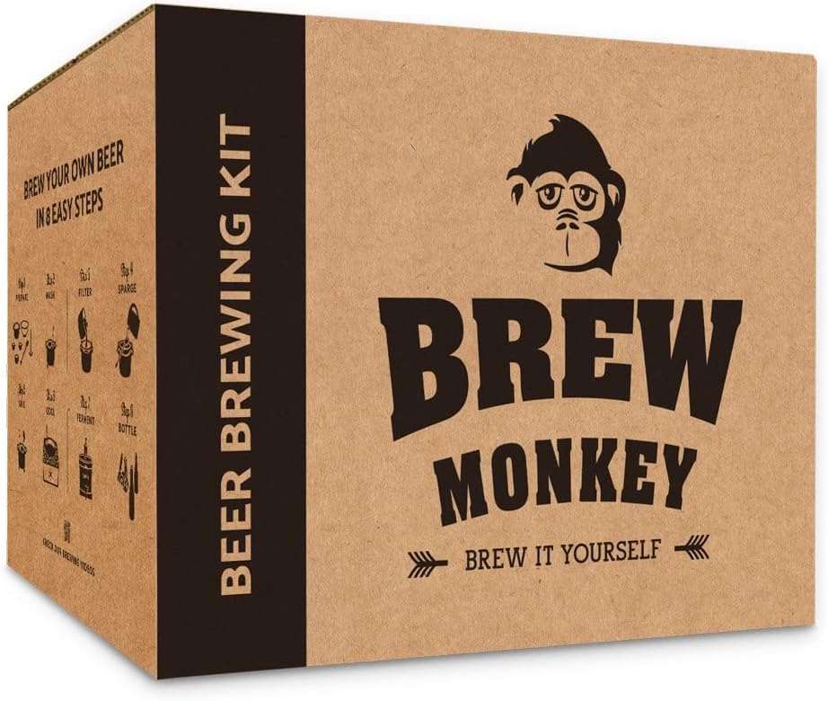 Brew Monkey® Home Brewery - Home Beer Brewing Kit | Gift for Men