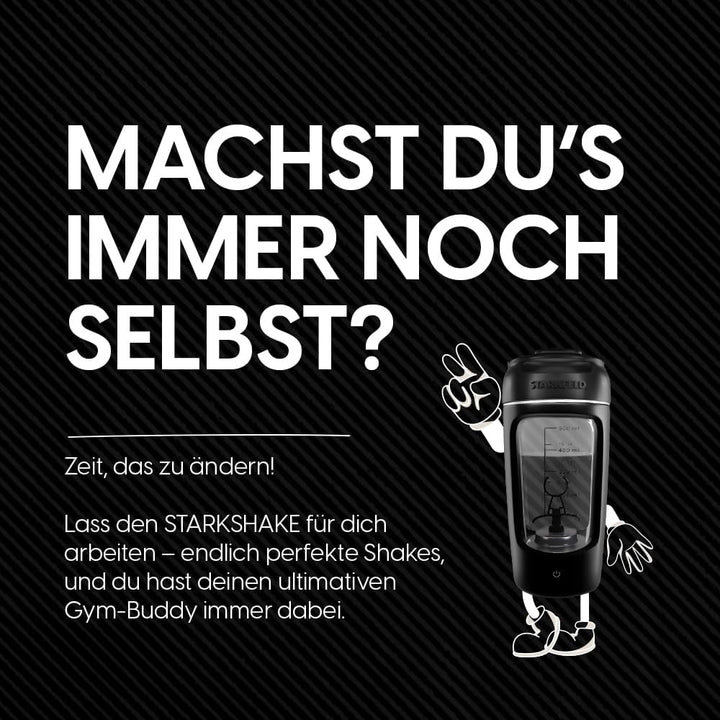 STARKFELD® Hordozható elektromos fehérjás shaker 650 ml | Protein shaker