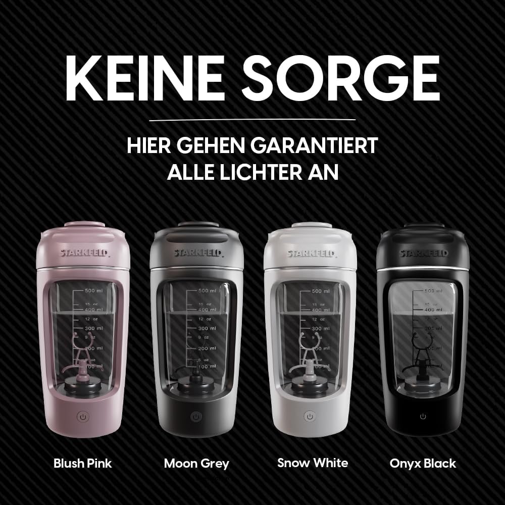 STARKFELD® Hordozható elektromos fehérjás shaker 650 ml | Protein shaker