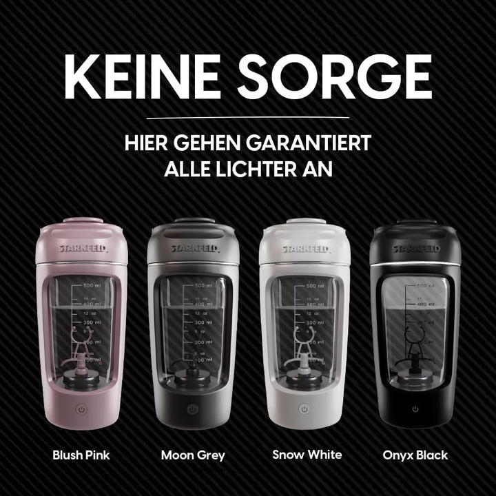 STARKFELD® Hordozható elektromos fehérjás shaker 650 ml | Protein shaker