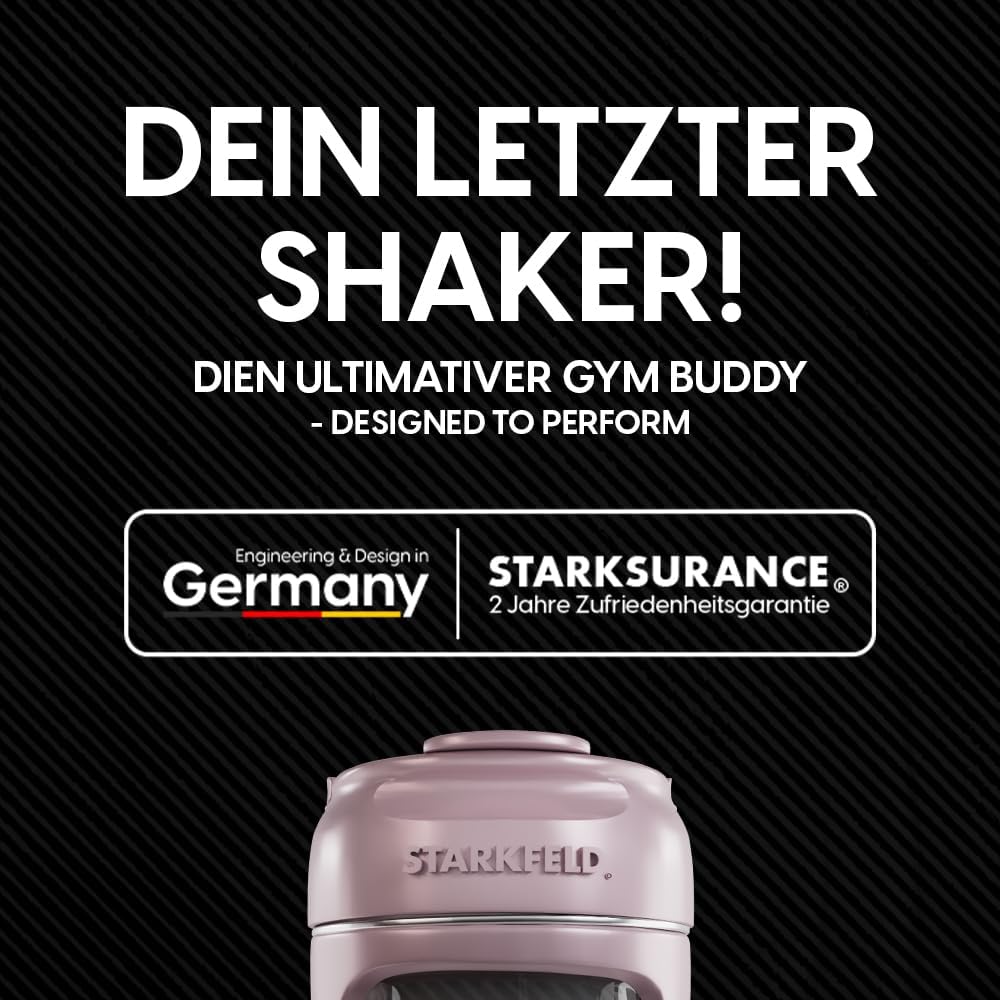 STARKFELD® Hordozható elektromos fehérjás shaker 650 ml | Protein shaker