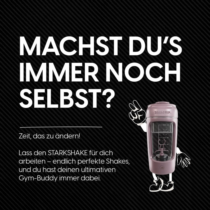 STARKFELD® Hordozható elektromos fehérjás shaker 650 ml | Protein shaker