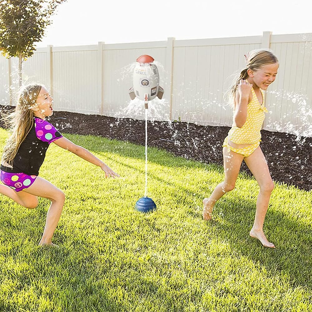 Űrrakéta formájú öntözőkanna gyerekeknek | 5 m tömlő