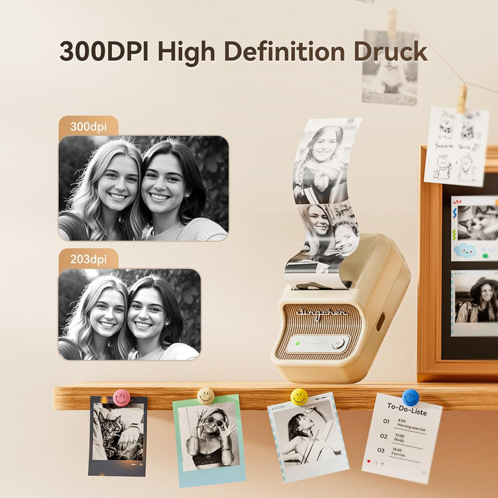 NIIMBOT Photo Paper – Self-Adhesive Labels for B21 Pro Printer
