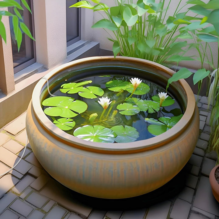 PChero Solar Pond Aerator – 2200 mAh Battery, 2 Modes, 2 W
