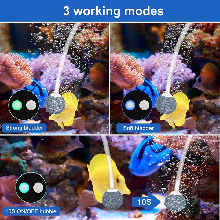 Fapiere Solar pond aerator 4 W - with 2200 mAh battery, 3 operating modes