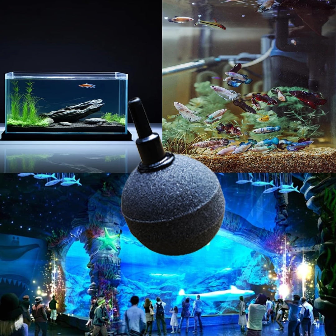 Fapiere replacement aeration stones for ponds and aquariums – 4 pcs (Ø 40 mm)