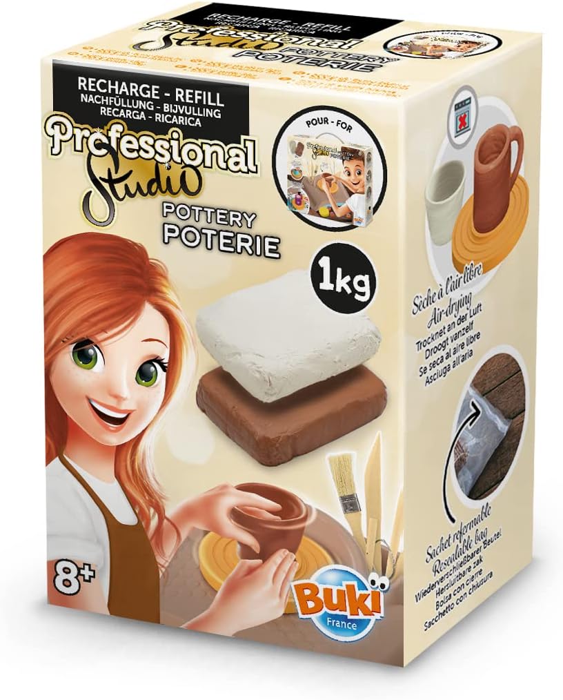 BUKI Hrnčířský kruh náhradní hlína 1kg