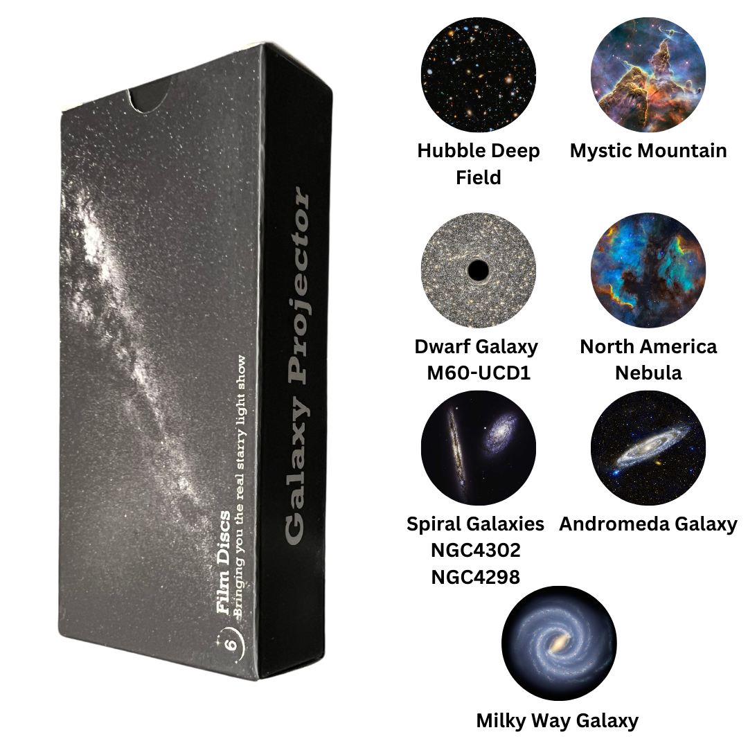 Doplňující sada kazet pro projektor galaxie ve stylu kosmonauta  (4. generace) | 7 kazet se snímky v HD kvalitě