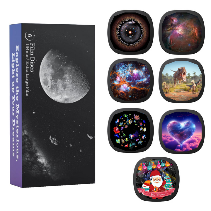 Galaxy Projector 5th Generation Refill Cartridge Set | 4K Quality Images