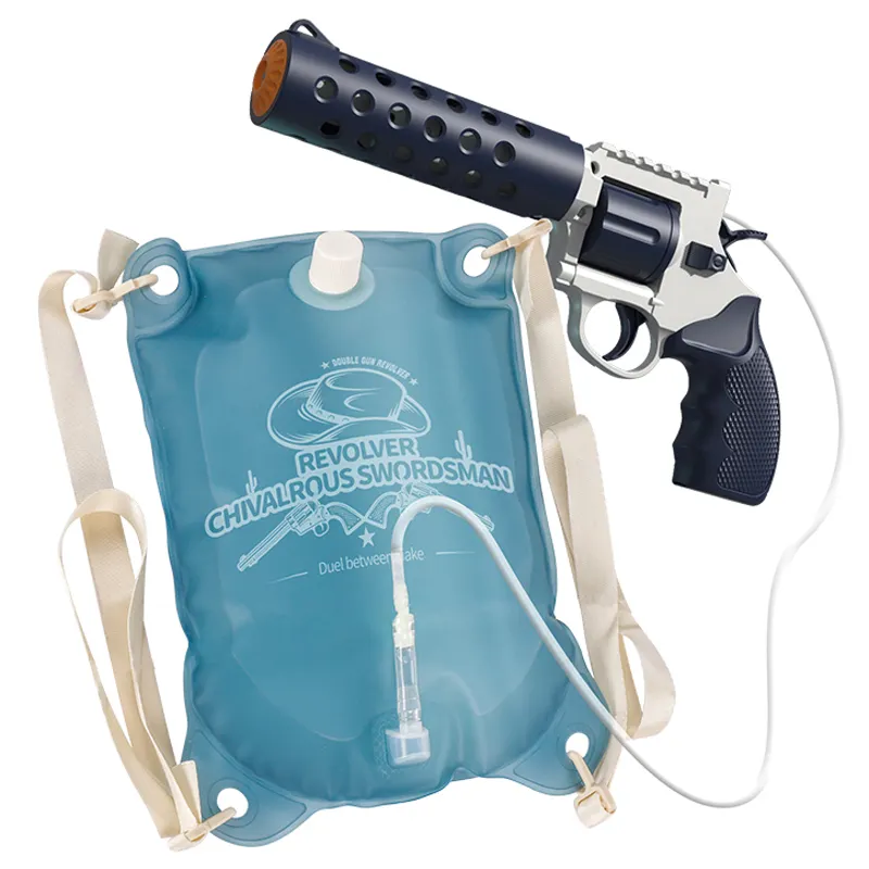 REVOLVER Electric water pistol | 1.2L magazine, 6–8m range, automatic shooting