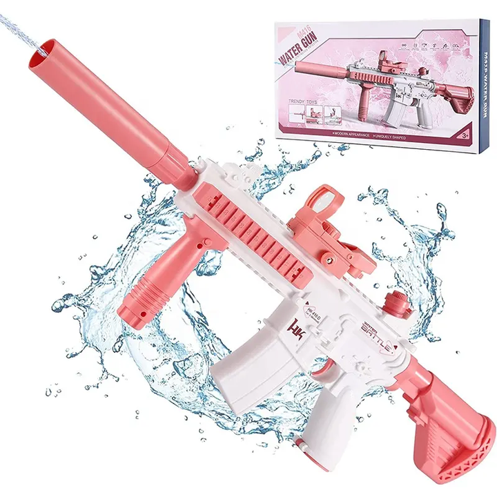 M416 Elektromos vízipisztoly gyerekeknek | Beépített 370 ml-es tartály