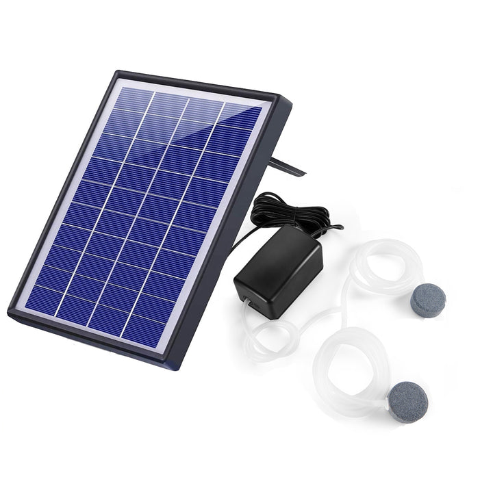 Fapiere Solar pond aerator – 6 W, up to 1.2 l/min output, wireless operation