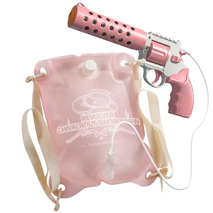 REVOLVER Electric water pistol | 1.2L magazine, 6–8m range, automatic shooting