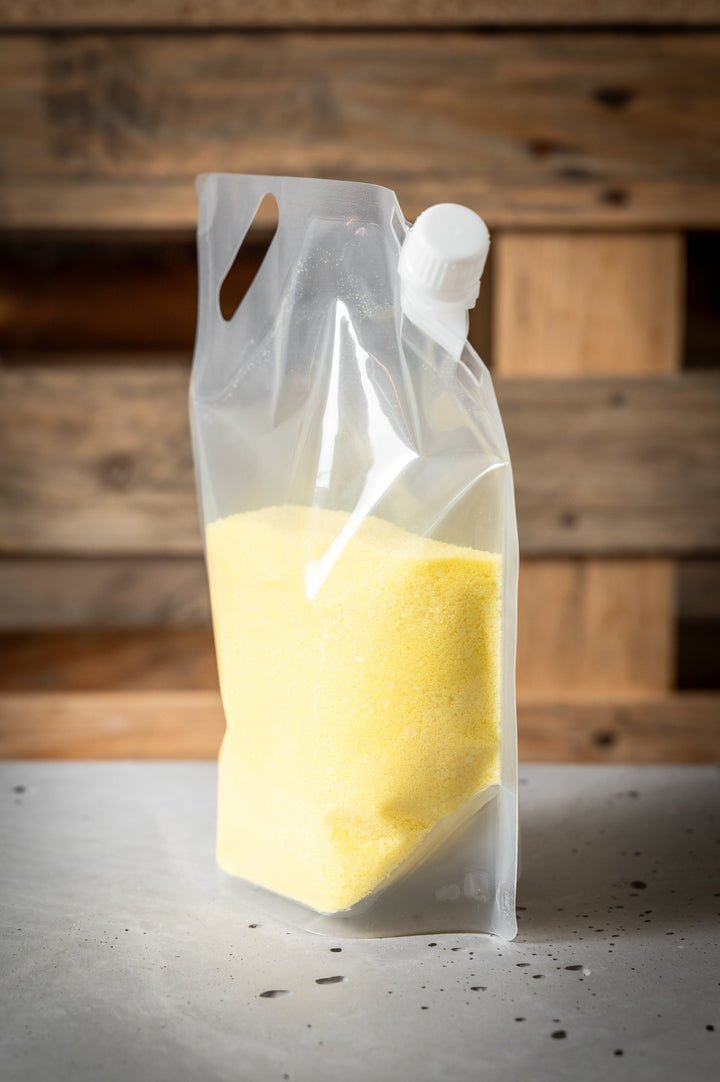Sypaný krystalický vosk 250g | Pro aromalampy a sypané svíčky, žlutá