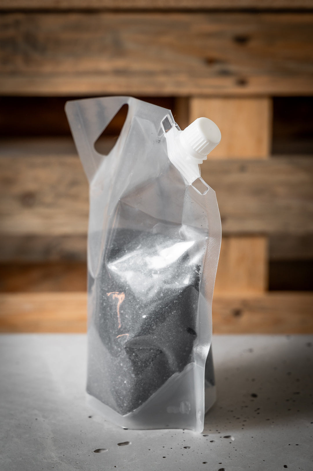 Sypaný krystalický vosk 250g | Pro aromalampy a sypané svíčky, černá, bez vůně
