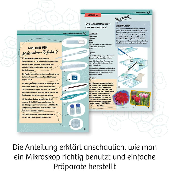 KOSMOS Mikroskop pro děti | Experimentální sada