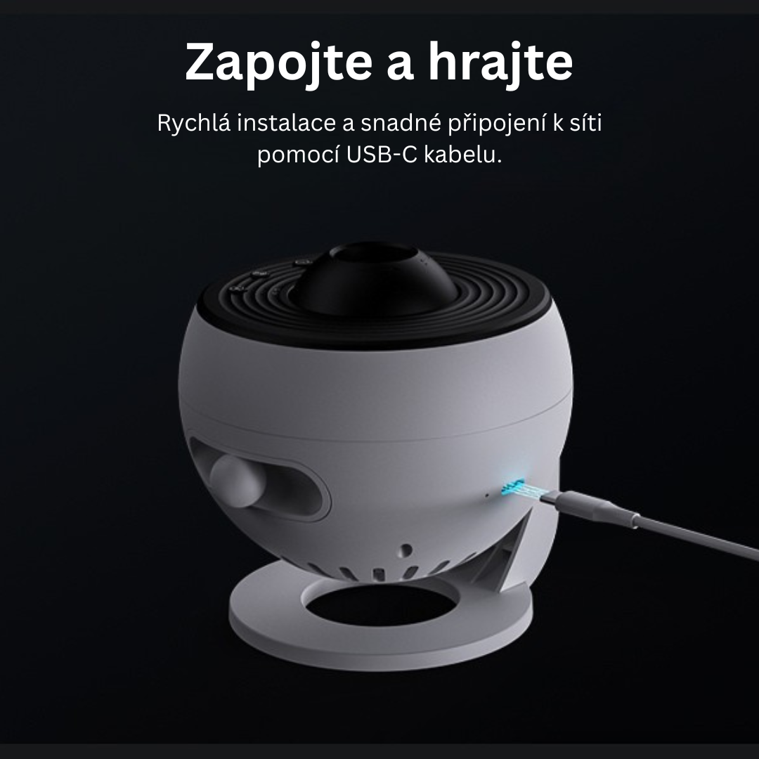Projektor galaxie (PRO) | Otthoni planetárium - 13 kazetta és távirányító