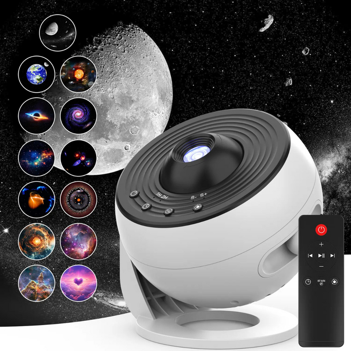 Projektor galaxie (PRO) | Domácí planetárium | 13 kazet a dálkové ovládání