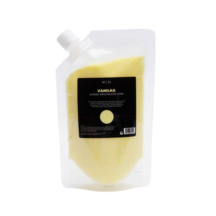 Sypaný krystalický vosk 250g | Pro aromalampy a sypané svíčky, Vanilka
