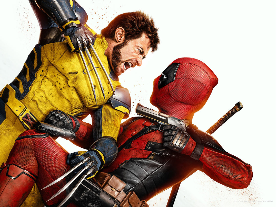 Deadpool & Wolverine Pin Clasp Brooch | Handmade from silver zinc