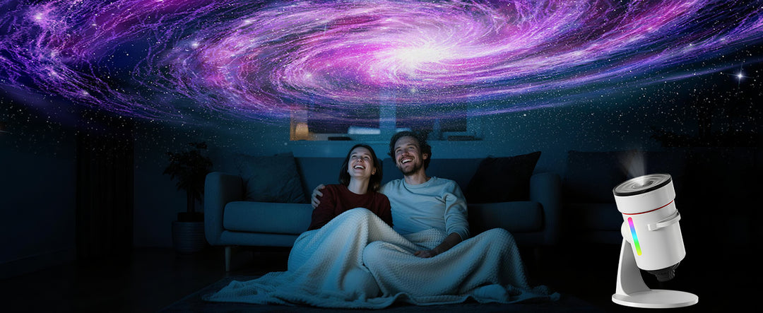 Galaxy Projector 8th Generation - 10 cartridges with 4K quality images