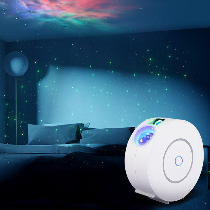 Night sky projector with Wi-Fi connection and mobile app