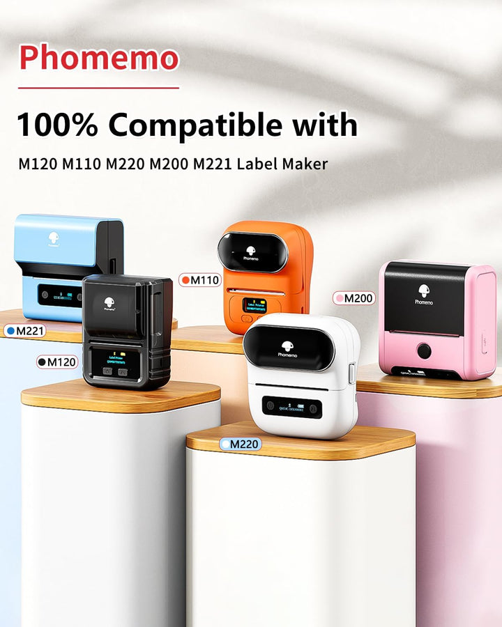 Replacement color labels for the Phomemo M250 printer