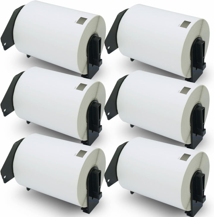 BETCKEY DK-11247 - Self-adhesive shipping labels 103x164 mm, 180 labels/roll, compatible with Brother QL printers