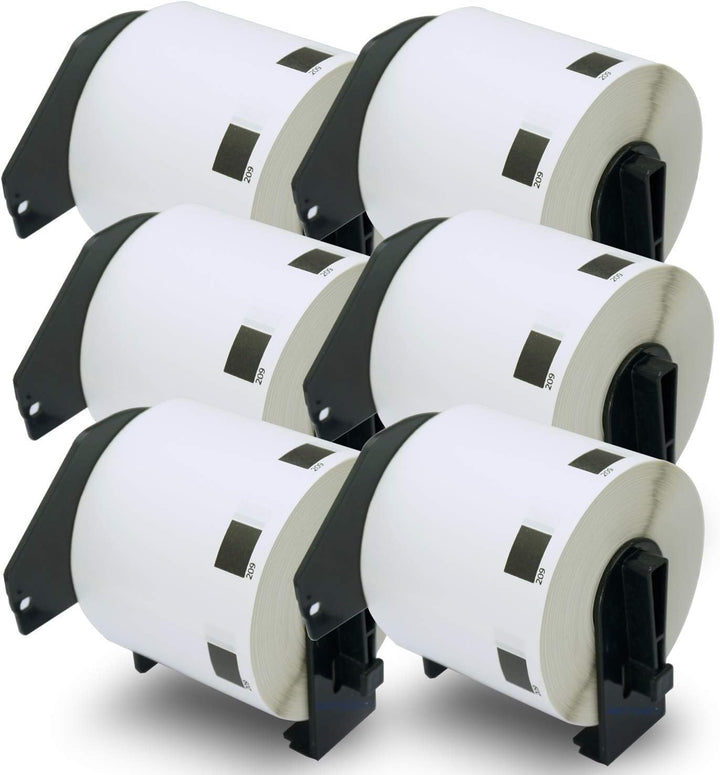 BETCKEY DK-11209 - Self-adhesive address labels 62 x 29 mm, 800 labels/roll, compatible with Brother QL printers