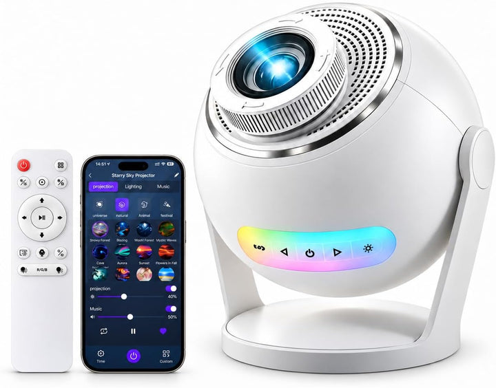 Nanxin SK19 PRO – dynamický projektor galaxie s aplikací Smart Life