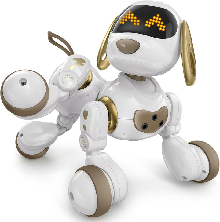 Ruko 18011 Inteligentní robotický pes s LED výrazy a dálkovým ovládáním
