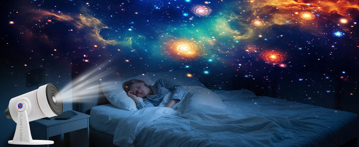 Galaxy Projector 8th Generation - 10 cartridges with 4K quality images