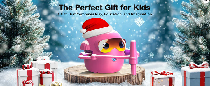 Thinkaroo Kreslící robot pro děti – interaktivní výuková hračka s hudbou a 100 kartami