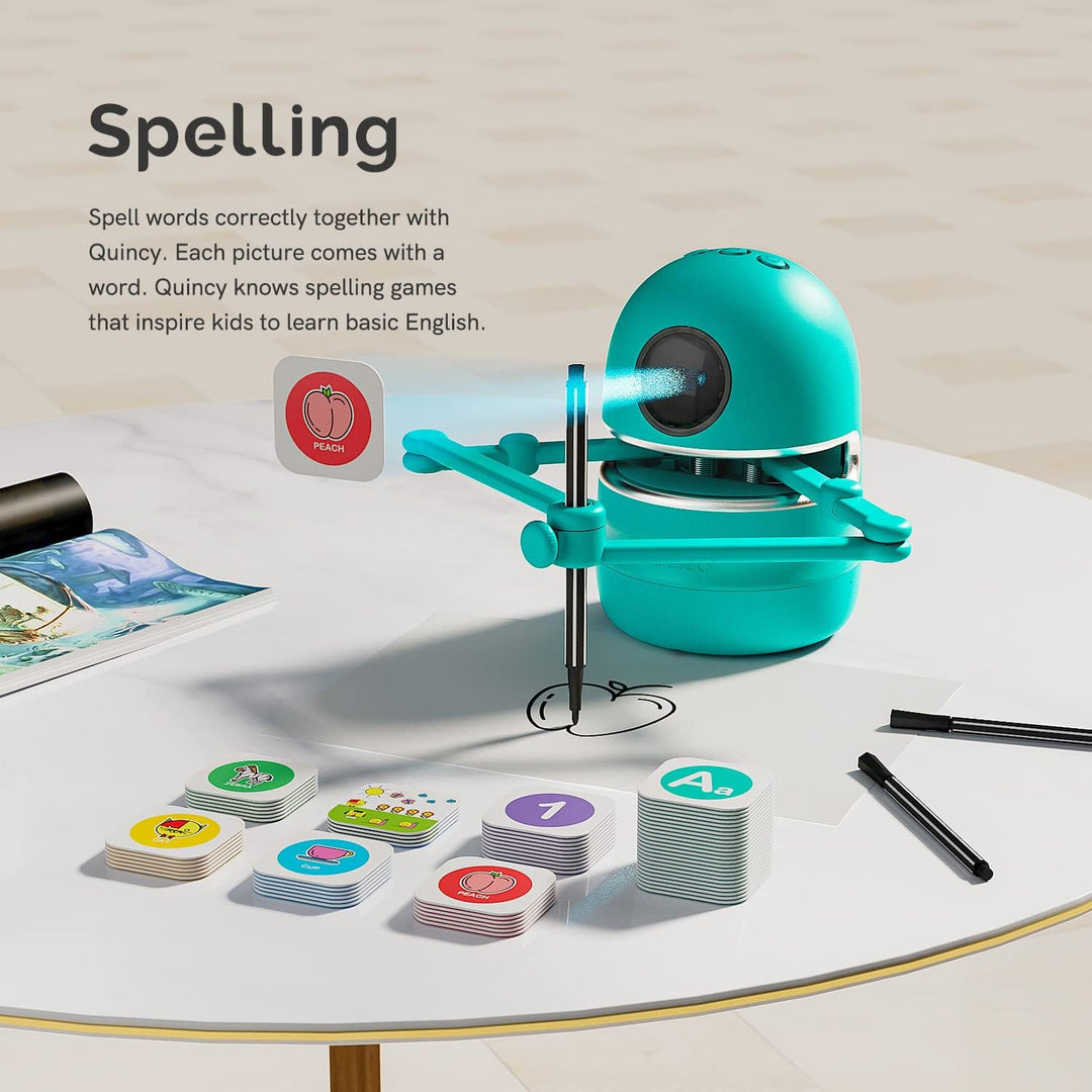 QUINCY drawing and educational smart robot