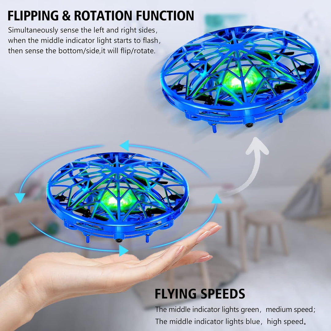 Mini UFO drón gyerekeknek érintésmentes vezérléssel