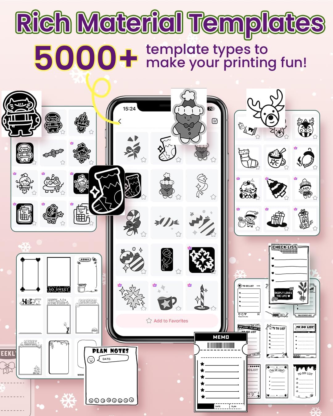 Phomemo M02 Smart Portable Label, Sticker and Picture Printer