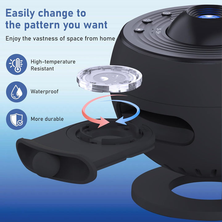 Galaxy Projector 1st Generation (PRO) | Home Planetarium - 13 Cassettes, Remote Control