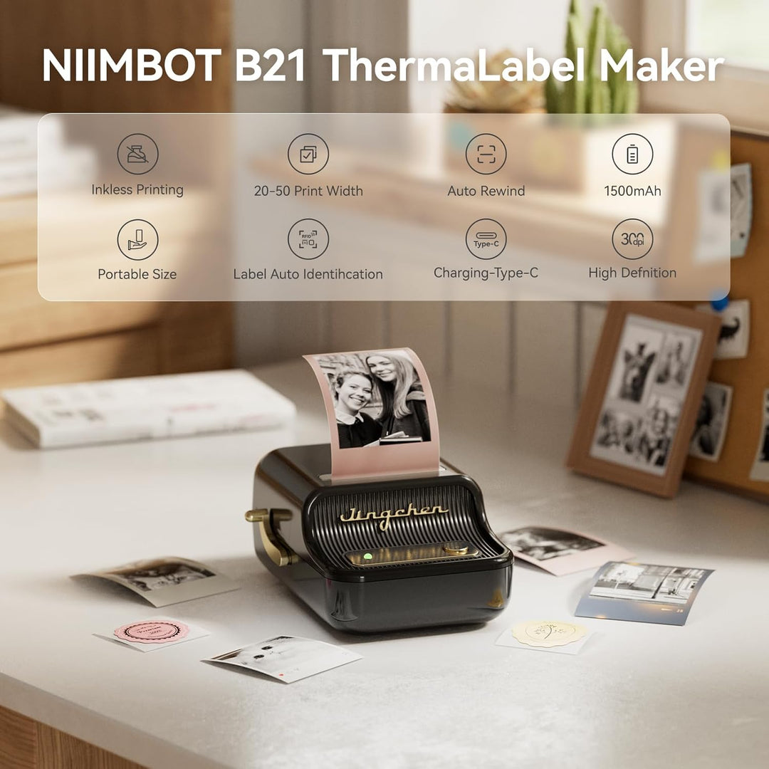 NIIMBOT B21 Pro - Tiskárna štítků s dvoubarevným tiskem