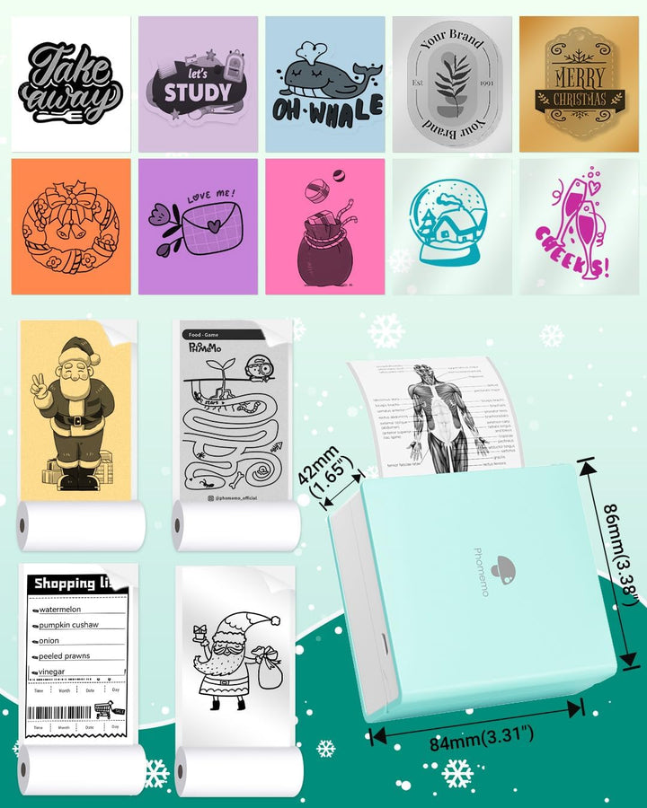 Phomemo M02 Smart Portable Label, Sticker and Picture Printer