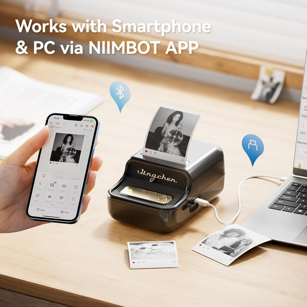 NIIMBOT B21 Pro - Tiskárna štítků s dvoubarevným tiskem