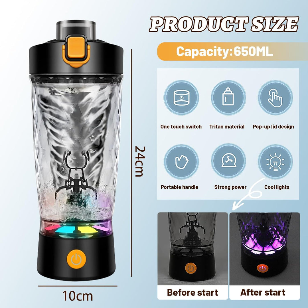 Flintronic Portable Electric Protein Shaker 650 ml