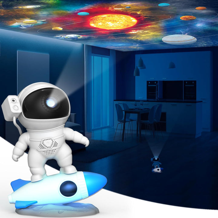 Astronaut Style Galaxy Projector | Home planetarium for children 