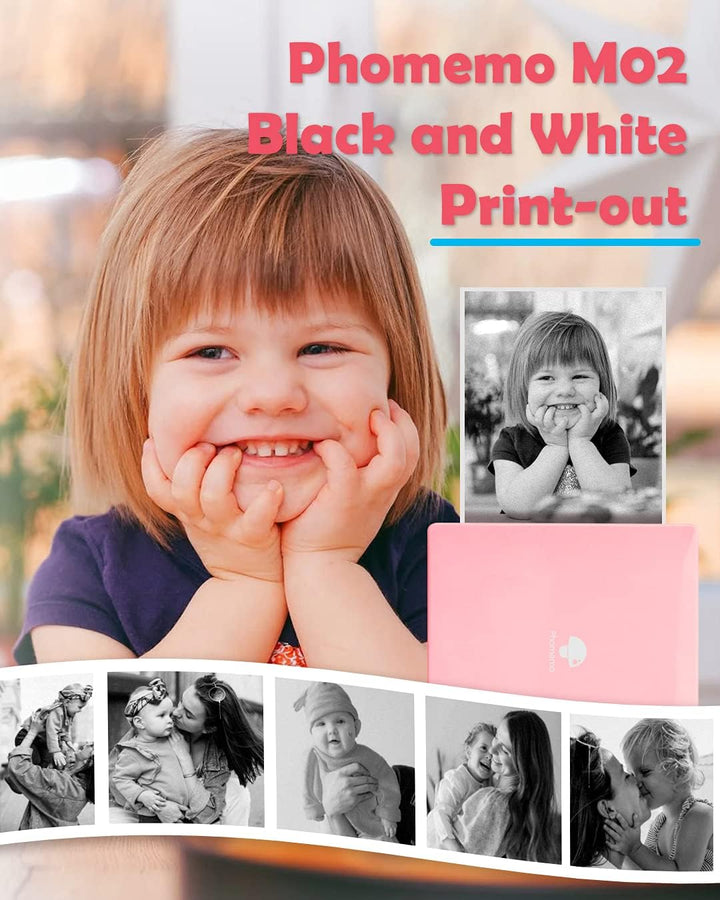 Phomemo M02 Smart Portable Label, Sticker and Picture Printer