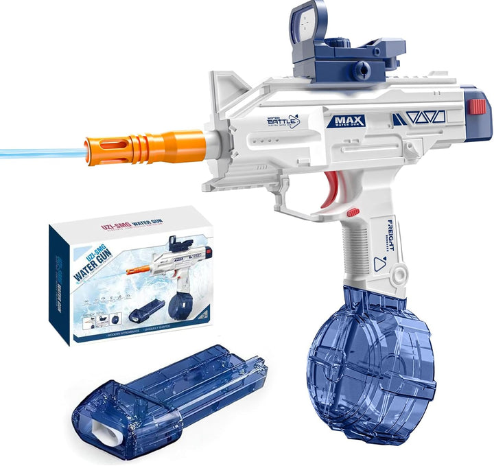 UZI-SMG Electric Water Gun for Kids | With long range and double magazine